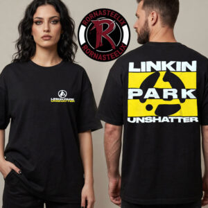 Linkin Park Unshatter Movie Exclusive Merch At Pop Up Event 2026 Unisex T Shirt Two Sided