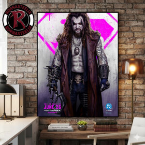 Lobo In Supergirl Exclusive New Poster Only In Theaters June 26 2026 Poster Canvas Decor