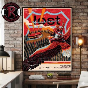 Machine Gun Kelly Lost Americana Tour 2026 Event Poster At Pine Knob Music Theatre On June 16 2026 Poster Canvas Decor