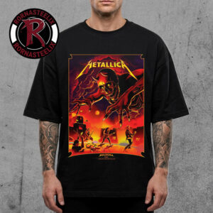 Metallica M72 Bologna Event Poster At Stadio Renato Dall’Ara de Bologna On June 3 2026 M72 World Tour 2026 Unisex T Shirt