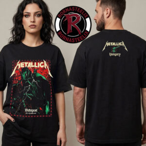 Metallica M72 Budapest Hungary Exclusive Tee Pop Up Shop At Puskas Arena On June 11 13 2026 Unisex T Shirt Two Sided