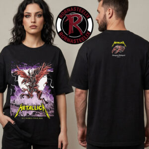 Metallica M72 Budapest Hungary Night 2 Exclusive Tee On June 13 Artwork By Mark Lazlo Wizard Griffin Unisex T Shirt Two Sided