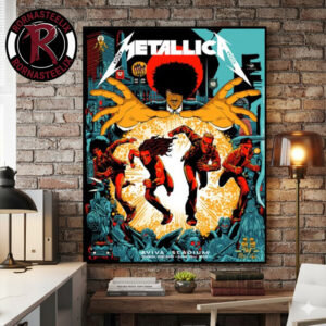 Metallica M72 Dublin Ireland Event Poster Show At Aviva Stadium On June 19 2026 Poster Canvas Decor