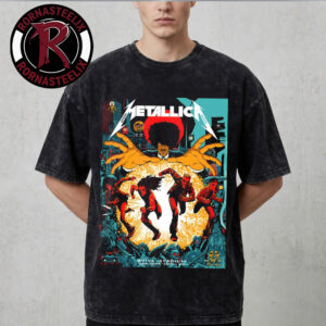 Metallica M72 Dublin Ireland Event Poster Show At Aviva Stadium On June 19 2026 Washed T Shirt
