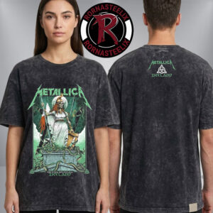 Metallica M72 Dublin Ireland Exclusive Tee At Aviva Stadium On June 19 And 21 2026 Skeleton Hibernia Washed T Shirt