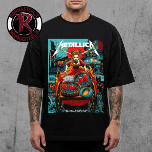 Metallica M72 Dublin Ireland Venue Poster At Aviva Stadium On June 21 2026 M72 World Tour 2026 Unisex T Shirt