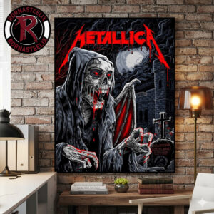 Metallica M72 Glasgow Scotland Pop Up Poster At Hampden Park On June 25 2026 Poster Canvas Decor