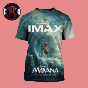 Moana 2026 Movie IMAX Poster In Theaters July 10 2026 All Over Print Shirt