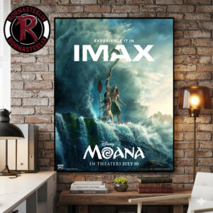 Moana 2026 Movie IMAX Poster In Theaters July 10 2026 Poster Canvas Decor