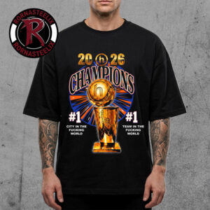 New York Knicks Champions NBA Finals 2026 No1 Team In The Fucking World Unisex T Shirt