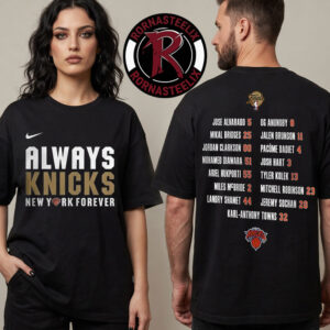 New York Knicks Nike 2026 NBA Finals Champions Always Knicks New York Forever Unisex T Shirt Two Sided