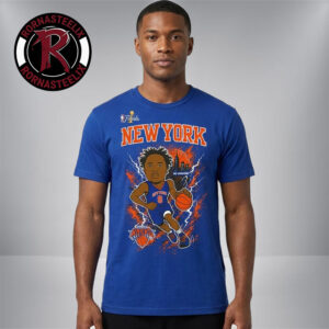 New York Knicks OG Anunoby Outerstuff 2026 NBA Finals Player Unisex T Shirt