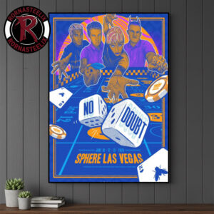 No Doubt Final Show At Sphere Las Vegas On June 13 2026 Poster Canvas Decor