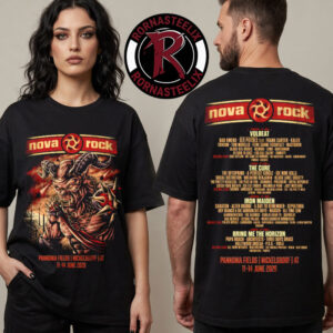 Nova Rock Festival 2026 Exclusive Merch Beast Of Nova Unisex T Shirt Two Sided