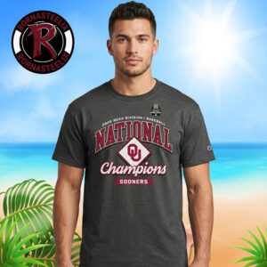 Oklahoma Sooners 2026 NCAA Baseball Men’s College World Series National Champions Unisex T Shirt