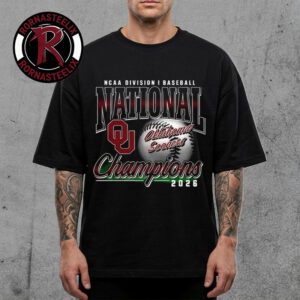 Oklahoma Sooners 2026 NCAA Division I Baseball Men’s College World Series Champions Franklin Unisex T Shirt