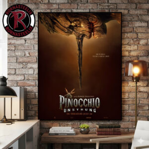 Pinocchio Unstrung He’d Kill To Be Real Boy In Theaters July 24 2026 Poster Canvas Decor