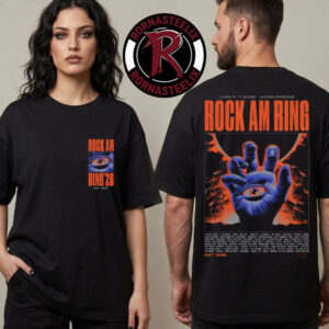 Rock Am Ring Festival Summer 2026 Exclusive Merch Sci Fi Line Up 2026 On June 5 7 2026 In Nurburgring Unisex T Shirt Two Sided