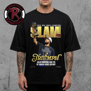 SLAM Cover Tee 263 New York Knicks Champions NBA Finals 2026 Jalen