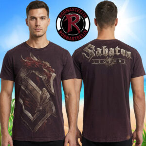 Sabaton The Legendary Dragon Exclusive Merchandise Unisex T Shirt