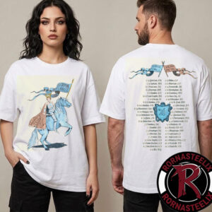 Sierra Ferrell Ivory Knight Heavy Petal Tour 2026 Schedule Tour Dates Unisex T Shirt Two Sided