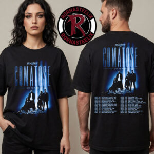 Skillet Comatose 20 Years Still Screaming Tour 2026 Schedule Tour Dates Unisex T Shirt Two Sided
