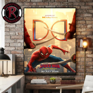 Spider Man Brand New Day New Dolby Atmos Poster In Theaters On July 31 2026 Poster Canvas Decor