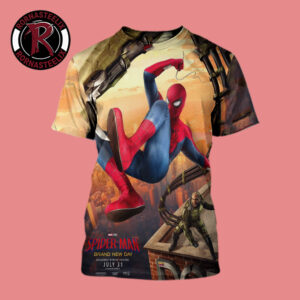 Spider Man Brand New Day New Poster Exclusively In Movie Theaters July 31 2026 Spider Man vs Scorpions All Over Print Shirt