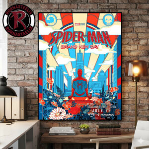 Spider Man Brand New Day New Poster Exclusively In Movie Theaters On July 29 2026 Poster Canvas Decor