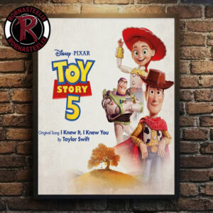 Taylor Swift New Original Song I Knew It I Knew You For Toy Story 5 Poster Canvas Decor