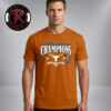 Celebrates Texas Longhorns 2026 Women’s College World Series National Champions Back To Back Unisex T Shirt