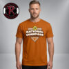 Texas Longhorns NCAA 2026 Softball National Champions College World Series 2026 Champs Back To Back Unisex T Shirt Texas Longhorns NCAA 2026 Softball National Champions College World Series 2026 Champs Back To Back Unisex T Shirt