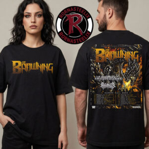 The Browning Europe Fall 2026 Tour Schedule Tour Dates Unisex T Shirt Two Sided