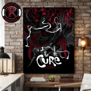 The Cure Belsonic 2026 Event Poster Show At Belsonic Belfast On June 28 2026 Poster Canvas Decor