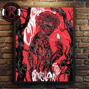 The Cure’s 2026 Summer Tour For Barcelona On June 5 2026 Poster Canvas Decor