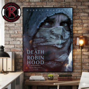 The Death Of Robin Hood 2026 Murray Bartlett Character Poster Movie In Theaters June 19 2026 Poster Canvas Decor