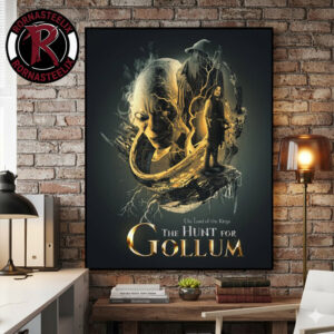 The Lord Of The Rings The Hunt For Gollum In Theaters On December 17 2027 Poster Canvas Decor