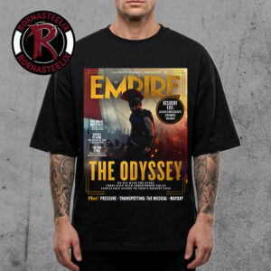 The Odyssey Movie 2026 Empire New Look At Matt Damon Unisex T Shirt