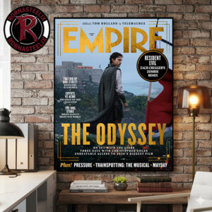 The Odyssey Movie 2026 Empire New Look At Tom Holland is Telemachus Poster Canvas Decor
