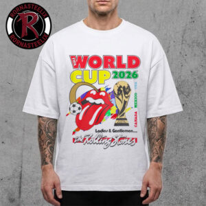 The Rolling Stones x FIFA World Cup 2026 Classic Matchday Ladies And Gentlement Unisex T Shirt