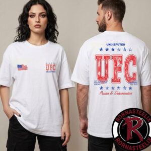 UFC Freedom 250 Collection Undisputed Passion And Determination Unisex T Shirt Two Sided