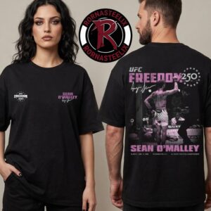 UFC Freedom 250 Salute Sean O Malley Ultimate Fighting Championship On June 14 2026 Washington DC Unisex T Shirt Two Sided