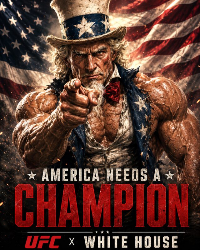 UFC Freedom 250 x The White House America Needs A Champion On June 14 2026