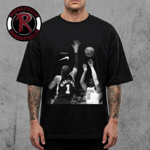 Victor Wembanyama vs Jalen Brunson 1 Down Block NBA Final 2026 Unisex T Shirt