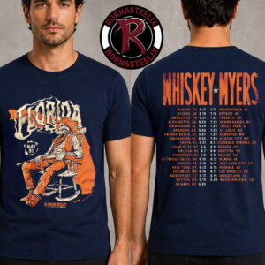 Whiskey Myers The Southern Hospitality Tour 2026 Merch Schedule Tee At Seminole Hard Rock Hotel n Casino On May 30 2026 Hollywood Florida Unisex T Shirt Two Sided