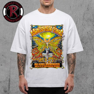 Widespread Panic 2026 Venue Poster At Red Rocks Amphitheatre On June 26 28 2026 Morrison CO By AJ Masthay Unisex T Shirt
