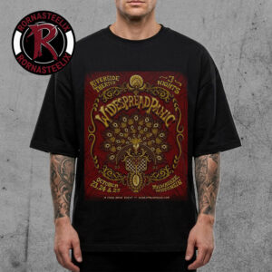 Widespread Panic Milwaukee Wisconsin Poster 3 Nights At Riverside Theater On October 23 24 25 2026 Unisex T Shirt