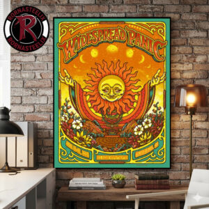Widespread Panic Red Rocks 2026 Venue Poster At Red Rocks Amphitheatre On June 26 28 2026 Morrison CO By Matt Leunig Poster Canvas Decor