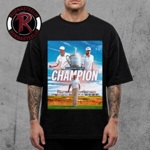 Wyndham Clark Champions US Open 2026 Two Times Shinnecock Hills Golf Club PGA Tour Unisex T Shirt