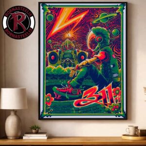 311 Band Columbia MD 2026 Event Poster Show At Merriweather Post Pavilion On July 22 2026 Poster Decor Canvas